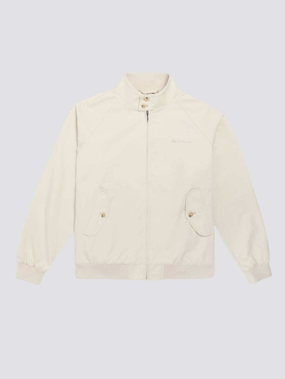 Vestes Ben Sherman Signature Harrington Blanche | AEH-15561466